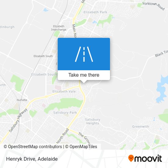 Henryk Drive map