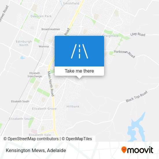 Kensington Mews map