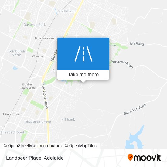 Landseer Place map
