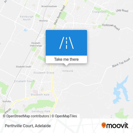 Perthville Court map