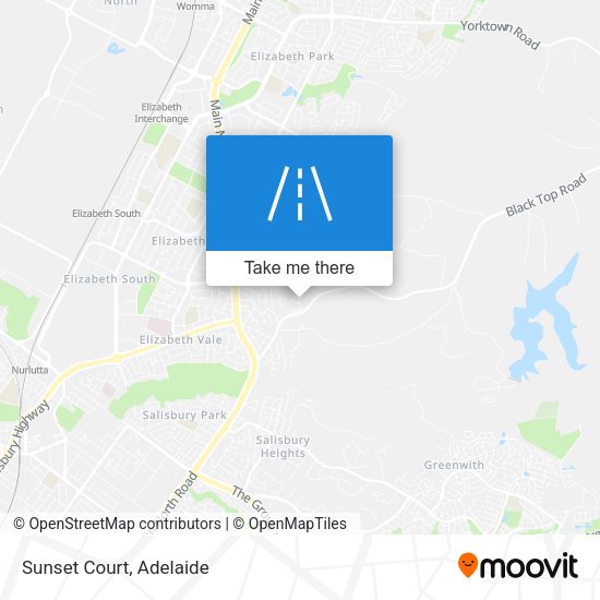 Sunset Court map