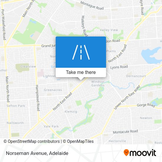 Norseman Avenue map
