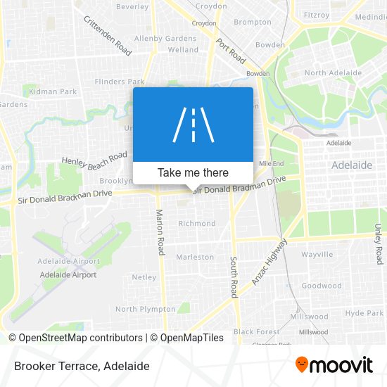 Brooker Terrace map