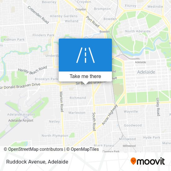 Ruddock Avenue map