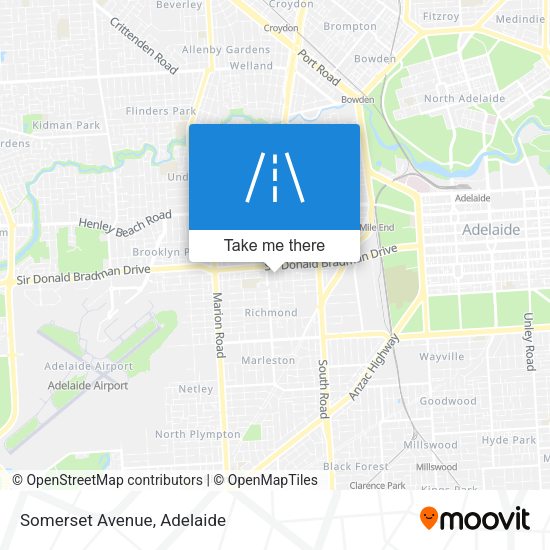 Somerset Avenue map