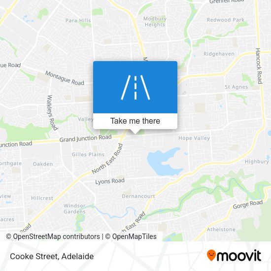 Cooke Street map