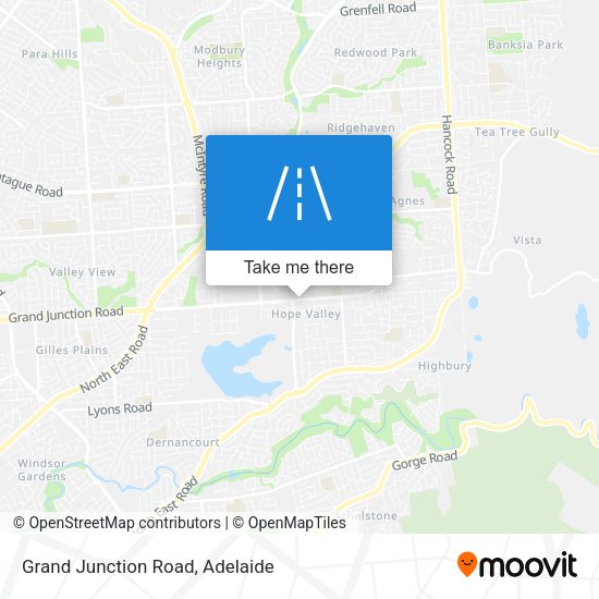 Grand Junction Road map