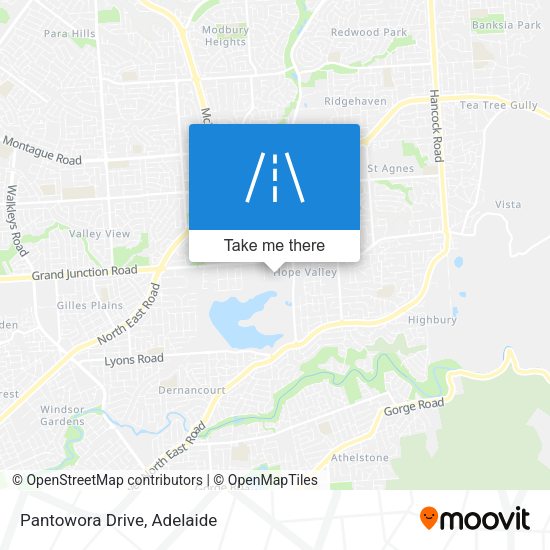 Pantowora Drive map