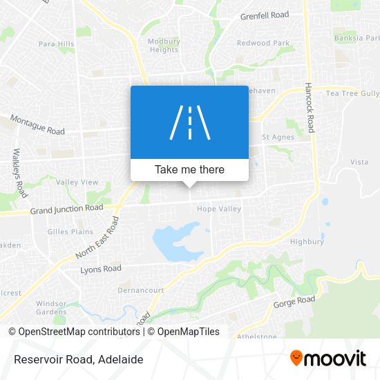 Reservoir Road map
