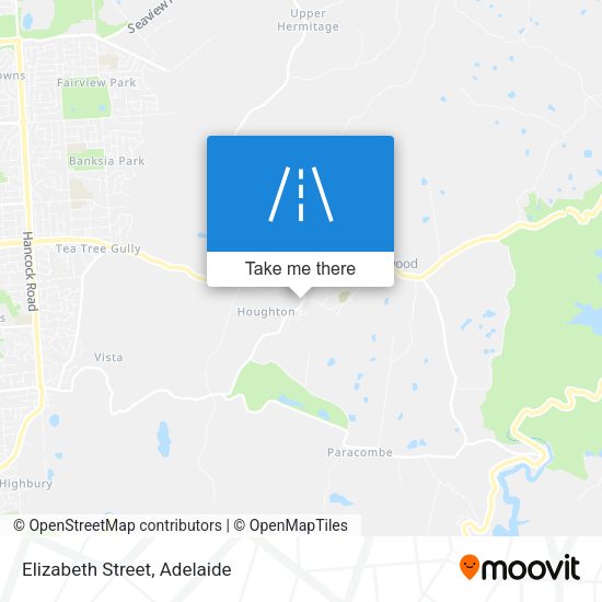 Elizabeth Street map