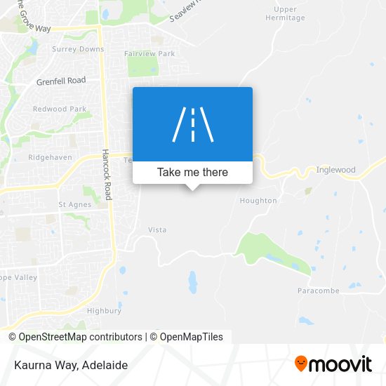 Kaurna Way map