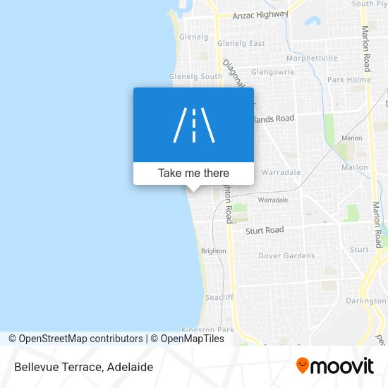 Bellevue Terrace map