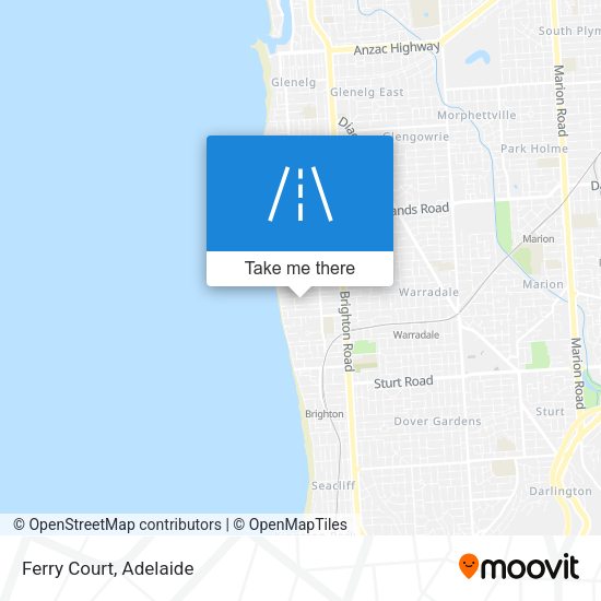 Ferry Court map