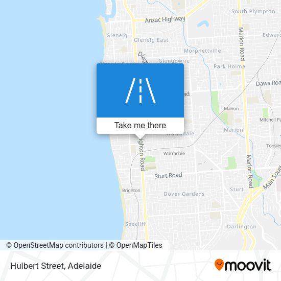 Hulbert Street map