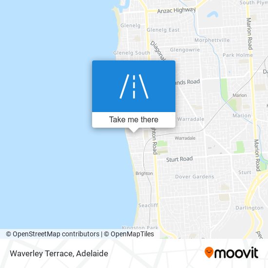 Waverley Terrace map