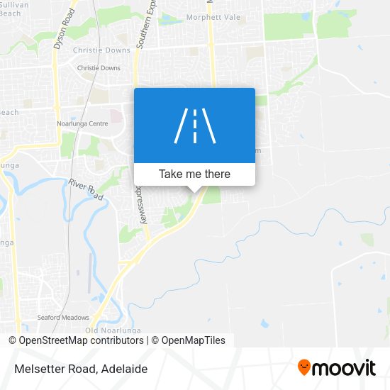 Melsetter Road map