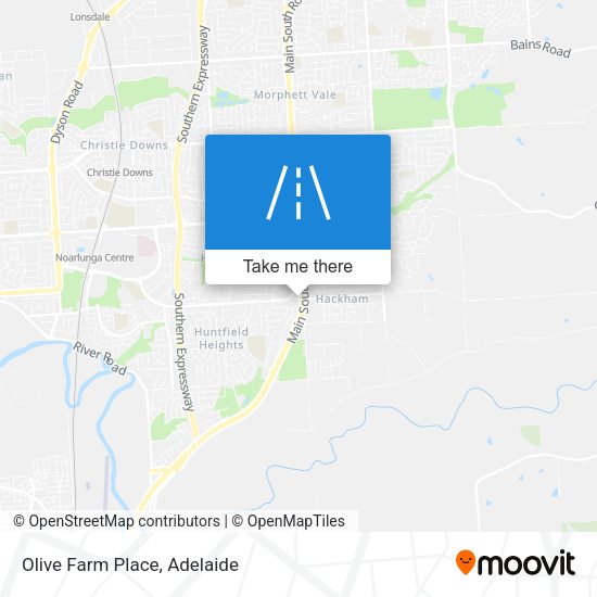 Olive Farm Place map