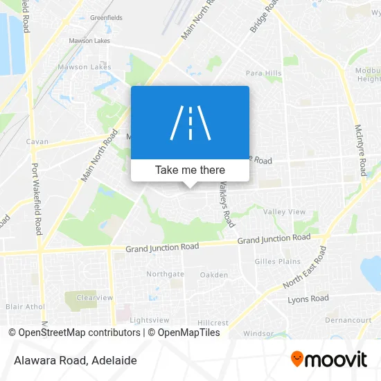 Alawara Road map