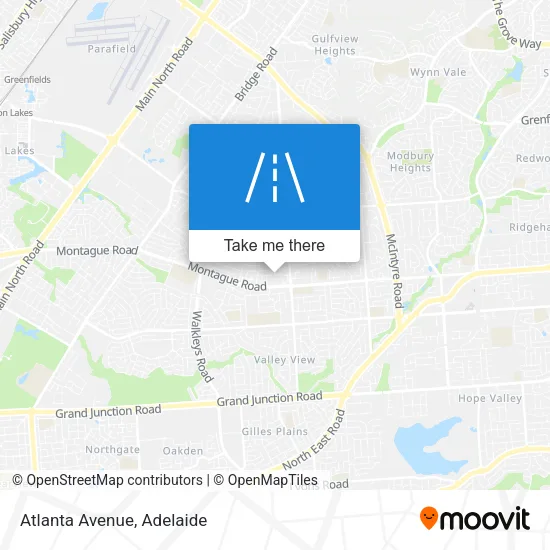 Atlanta Avenue map