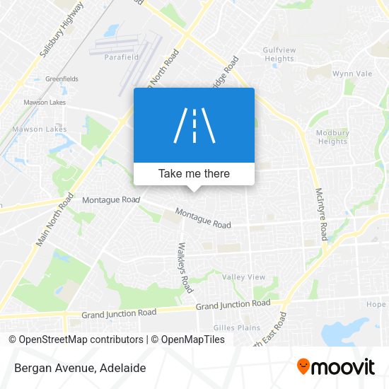 Bergan Avenue map