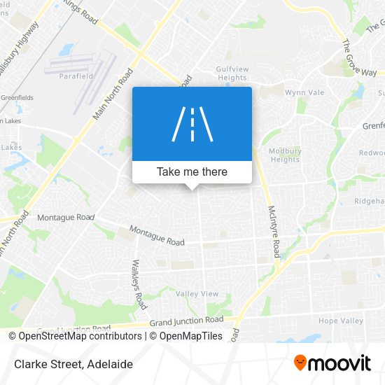 Clarke Street map