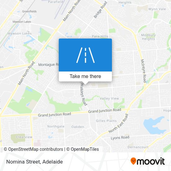 Nomina Street map