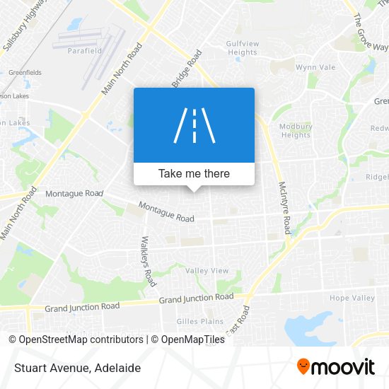 Stuart Avenue map