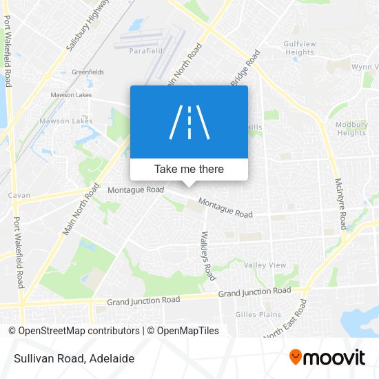 Sullivan Road map