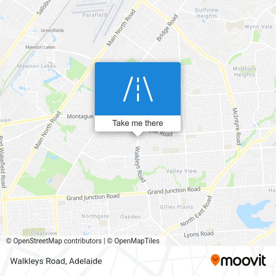 Walkleys Road map