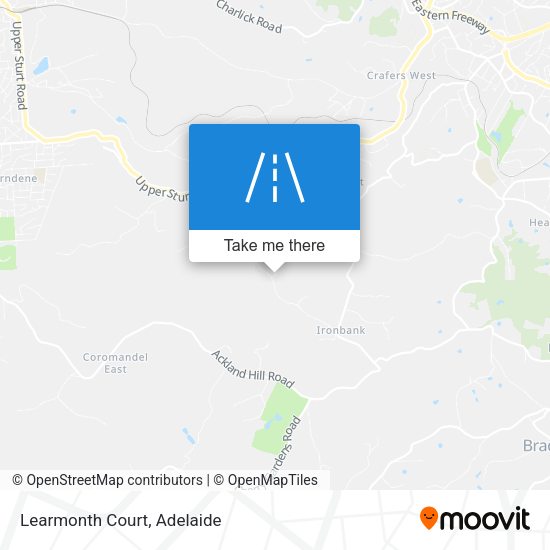 Learmonth Court map