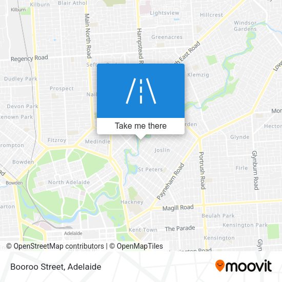 Booroo Street map