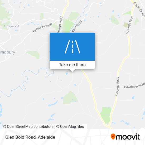 Glen Bold Road map