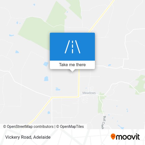 Vickery Road map