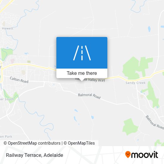Railway Terrace map