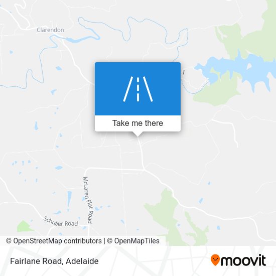 Fairlane Road map