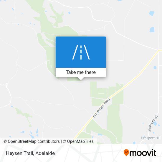 Heysen Trail map