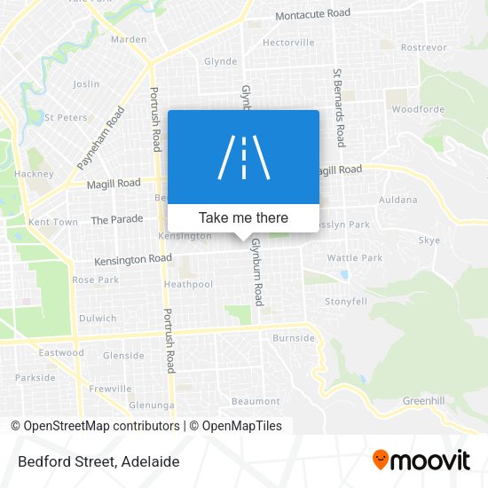 Bedford Street map