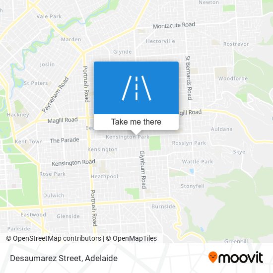 Desaumarez Street map