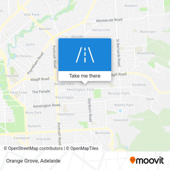 Orange Grove map