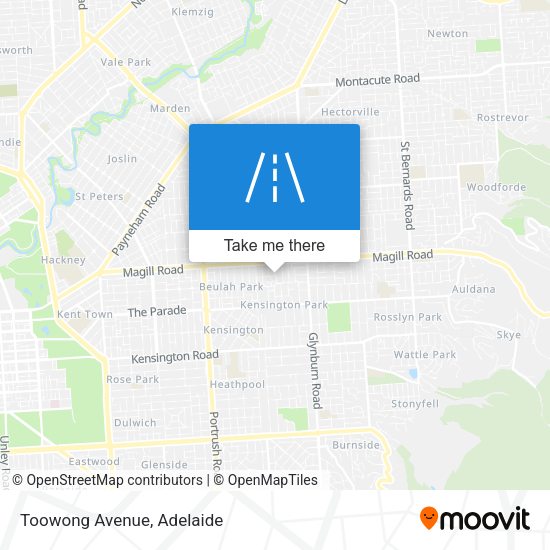 Toowong Avenue map