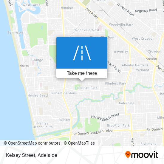 Kelsey Street map