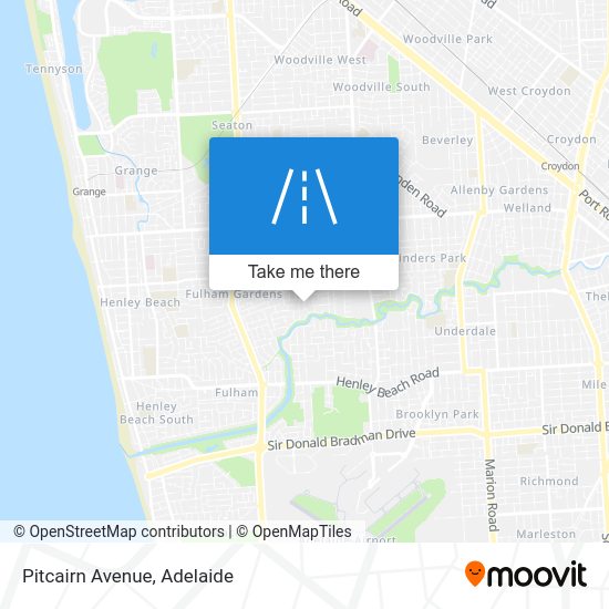 How to get to Pitcairn Avenue, Kidman Park by Bus or Train?