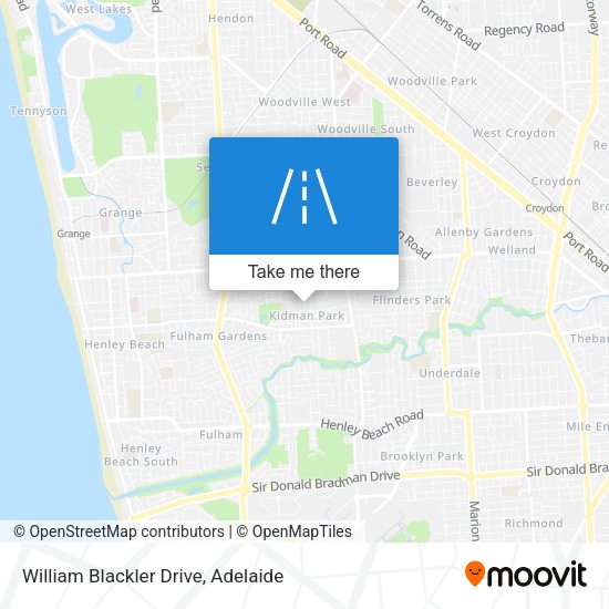 William Blackler Drive map