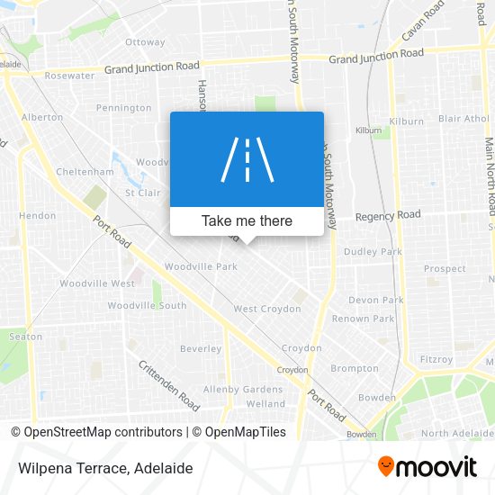 Wilpena Terrace map
