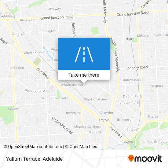 Yallum Terrace map
