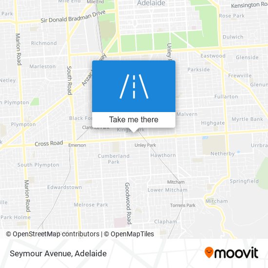 Seymour Avenue map