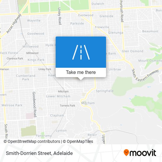 Mapa Smith-Dorrien Street