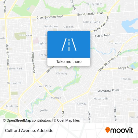 Cullford Avenue map