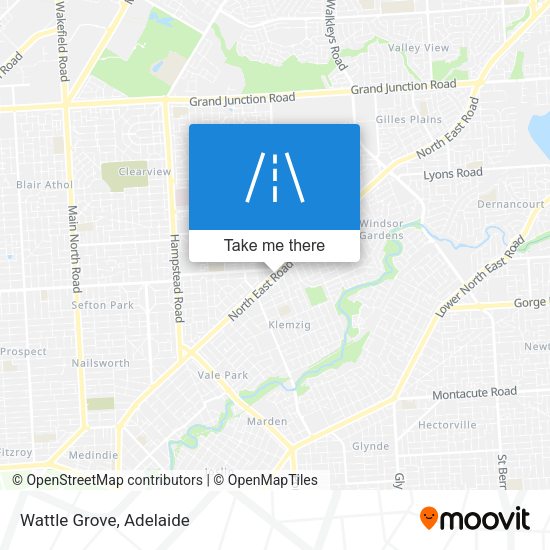 Wattle Grove map