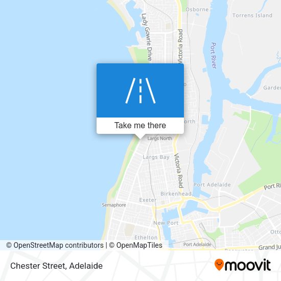 Chester Street map